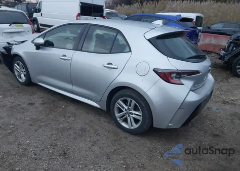 2019 Toyota Corolla Se from USA, damaged, VIN JTNK4RBE8K3029978